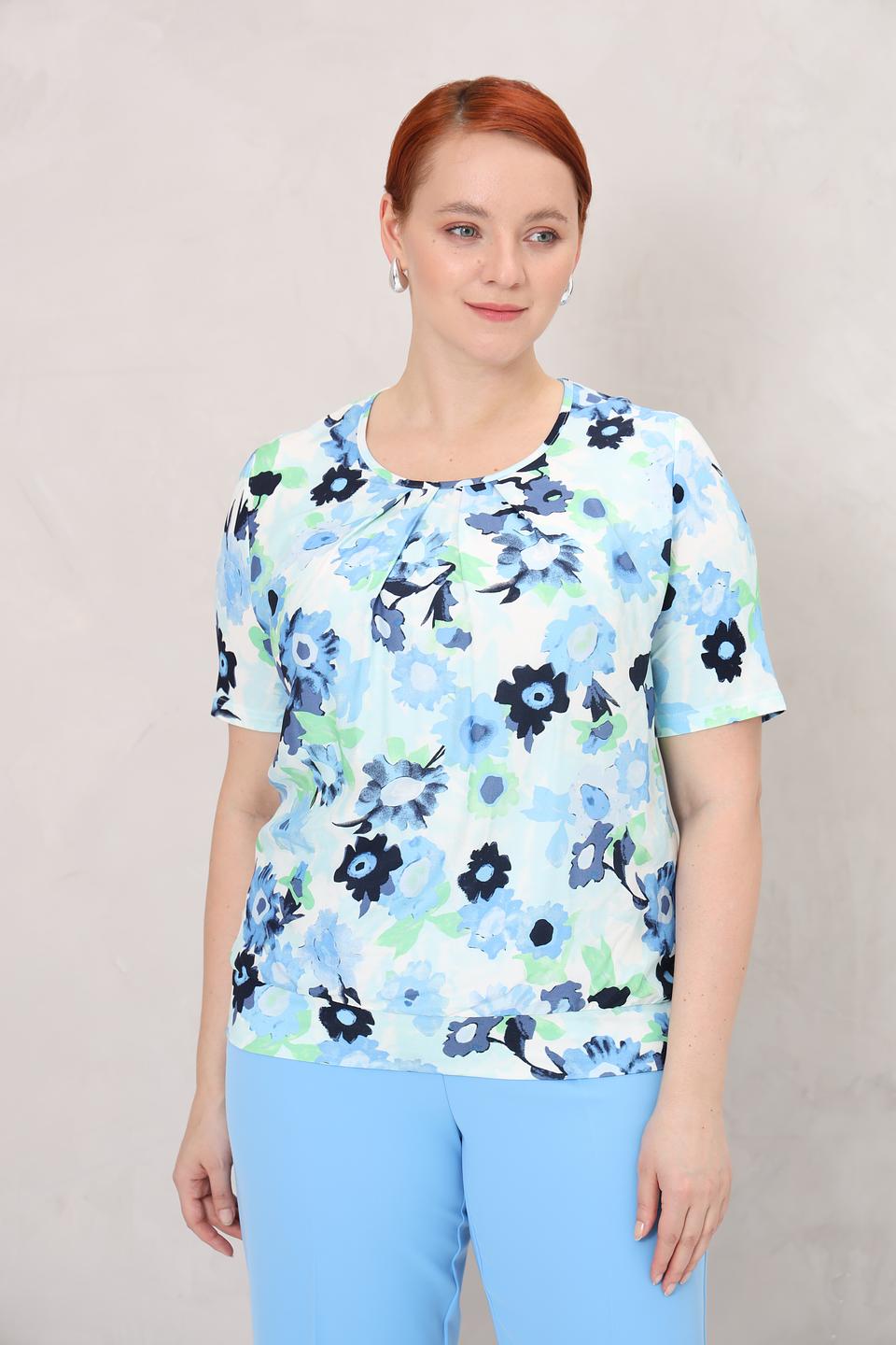 Блуза Frank Walder с цветочным принтом