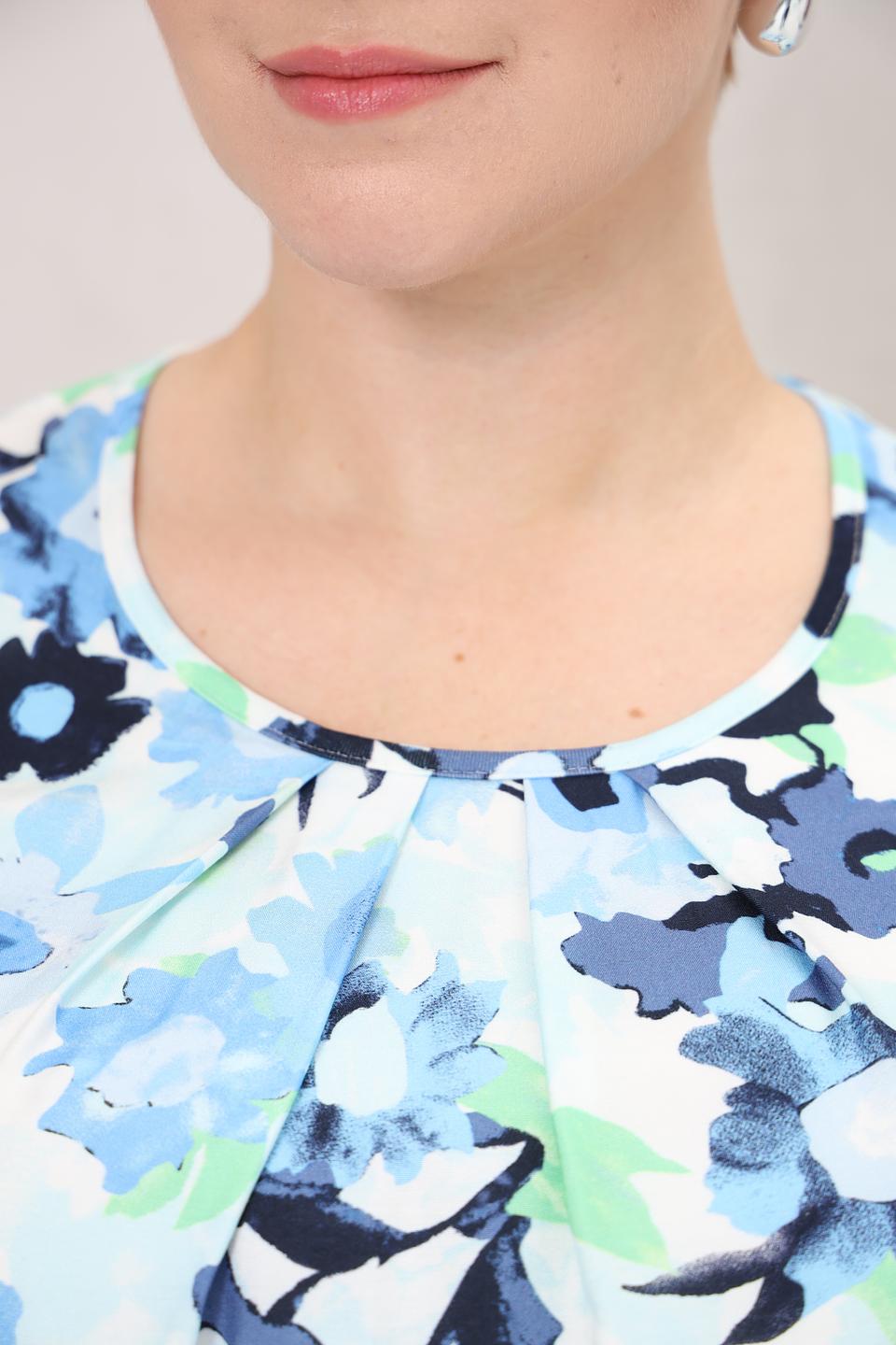 Блуза Frank Walder с цветочным принтом