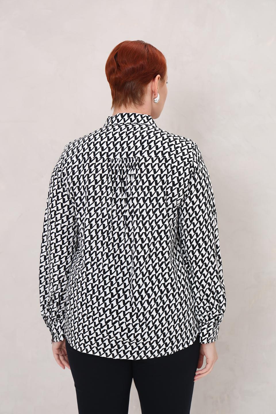 Рубашка Gerry Weber с геометрическим принтом