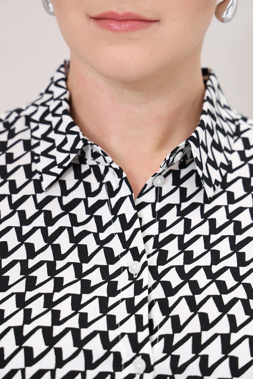 Рубашка Gerry Weber с геометрическим принтом