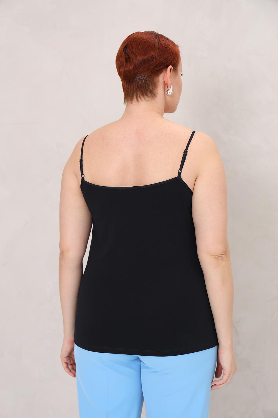 Топ Gerry Weber с кружевом чёрный