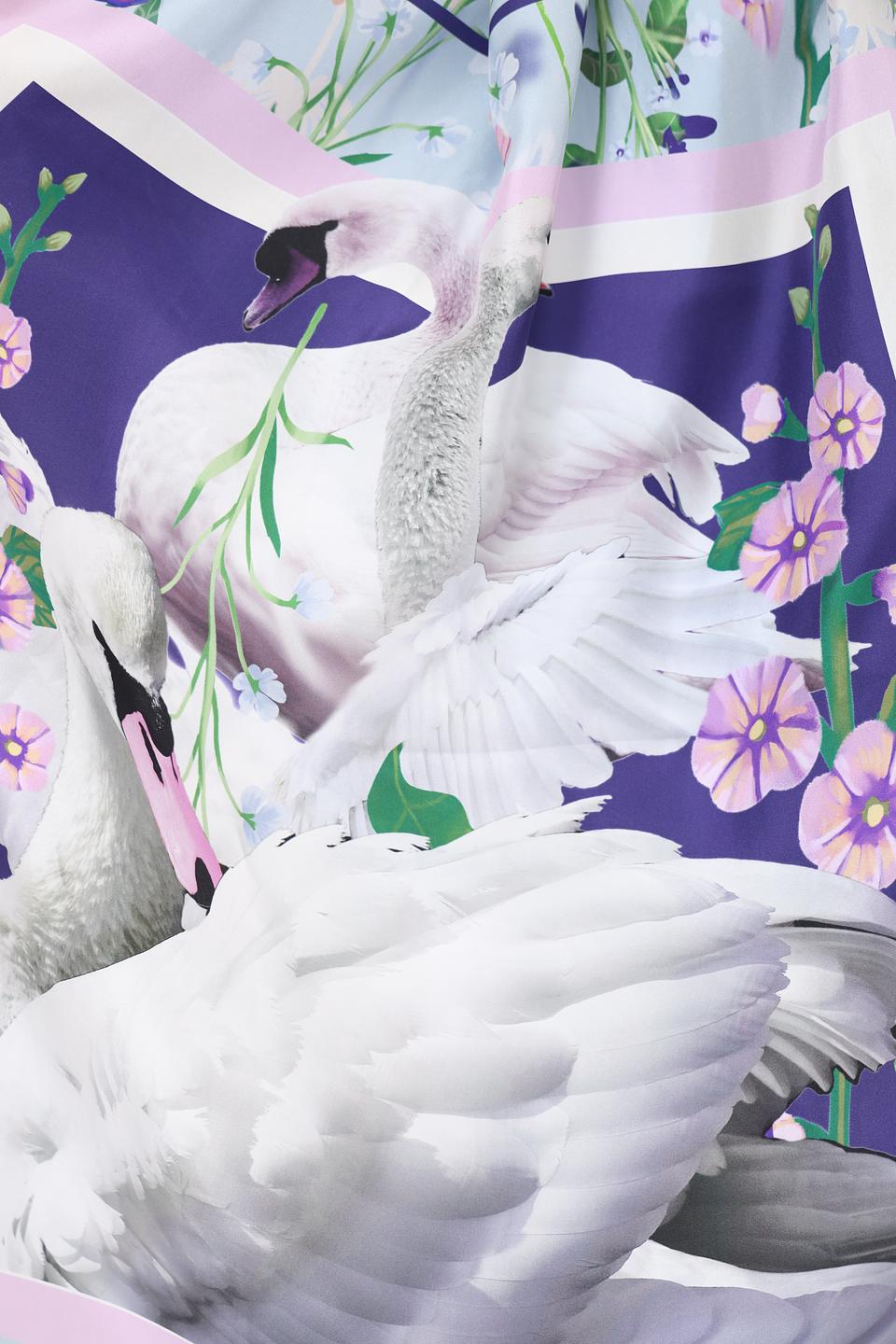 Шарф Marc Cain с лебедями