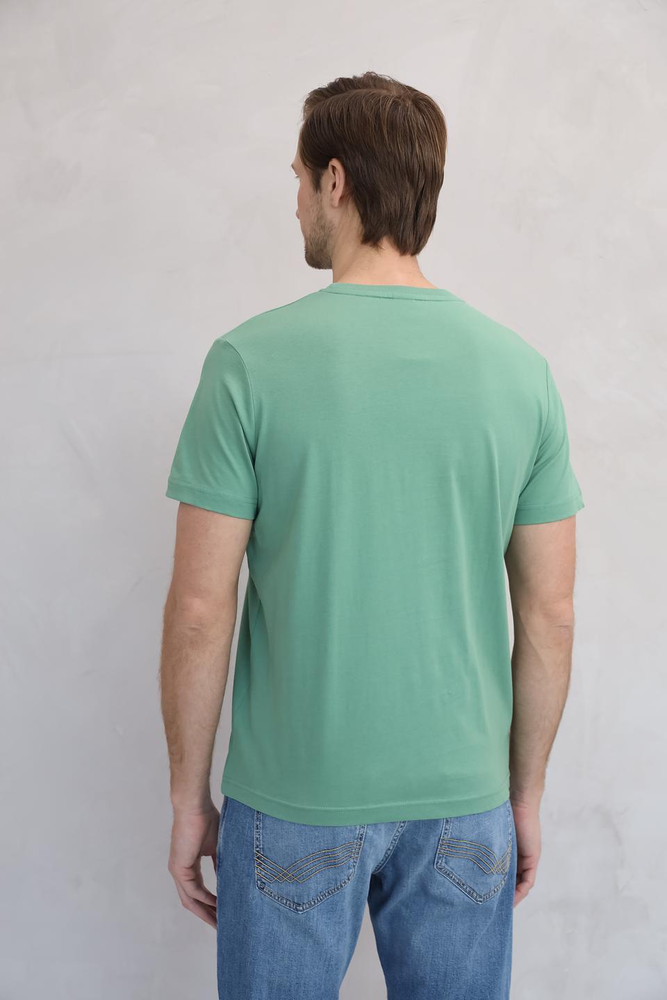 Футболка Lerros с принтом зелёная