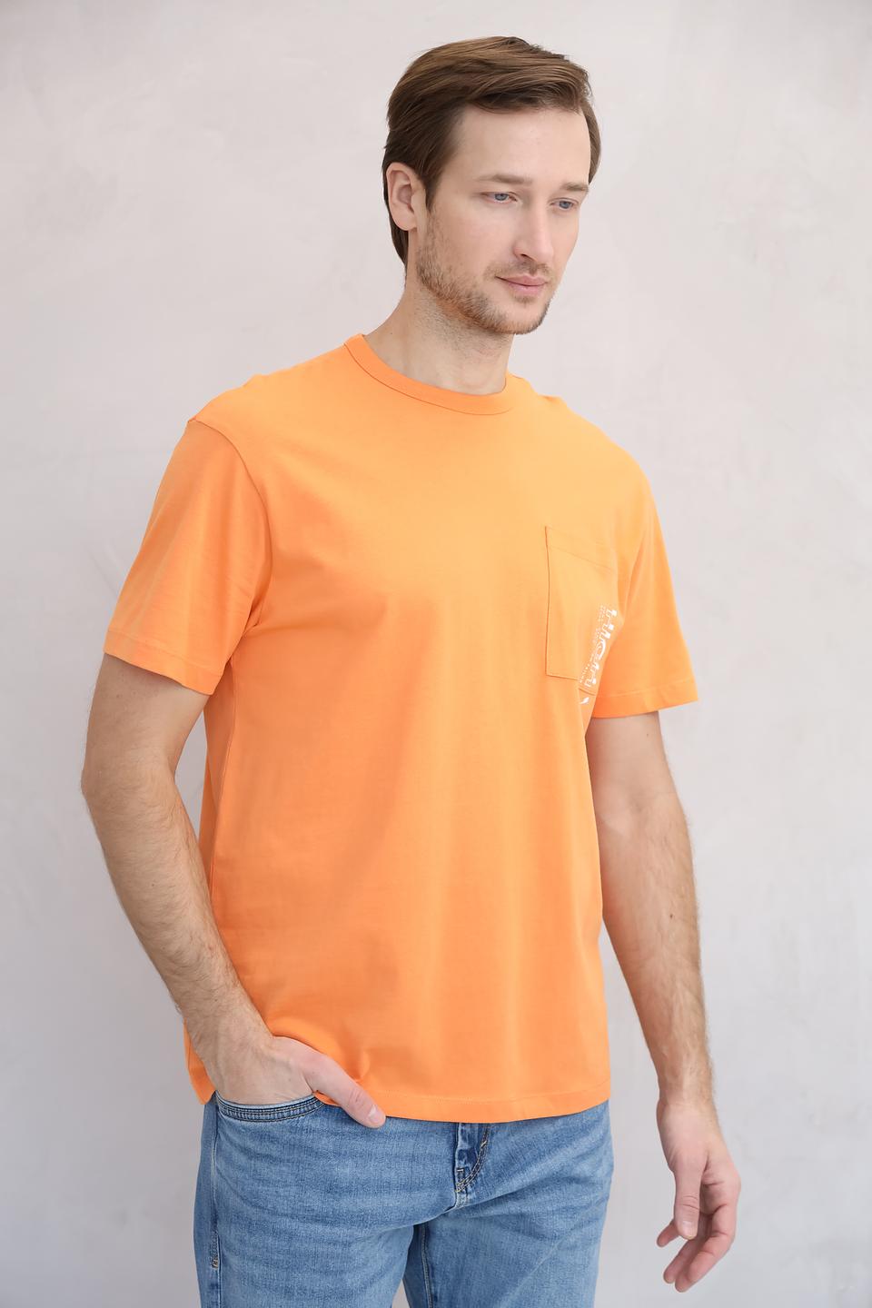 Футболка Tom Tailor оранжевая