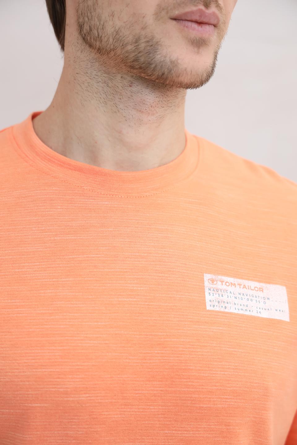 Футболка Tom Tailor оранжевая