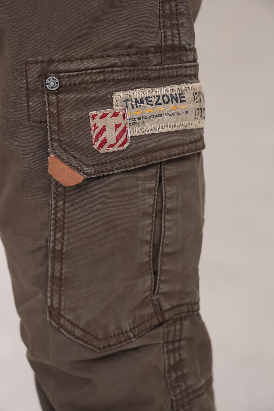 Брюки карго Time Zone хаки