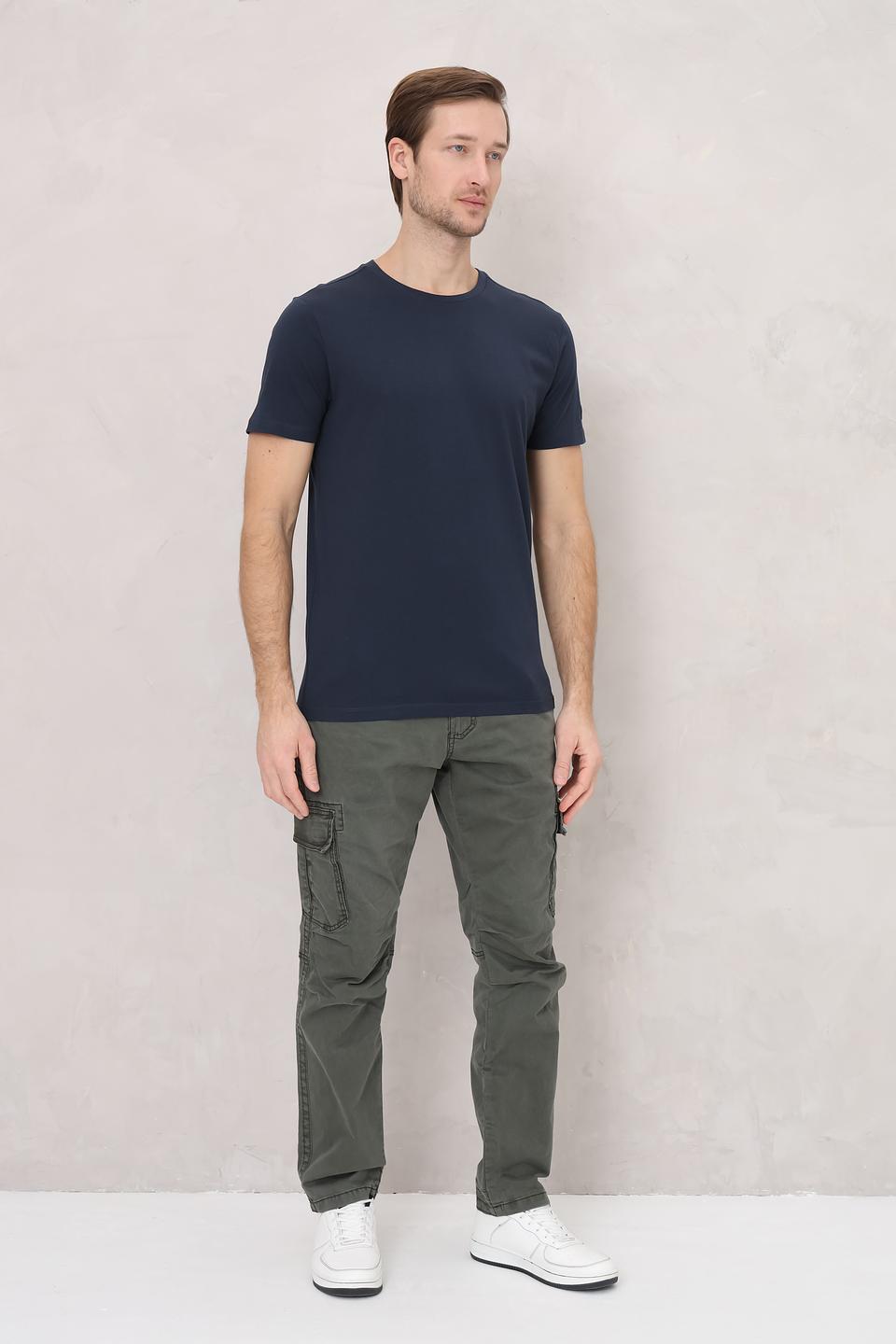 Футболка Time Zone мужская тёмно-синяя