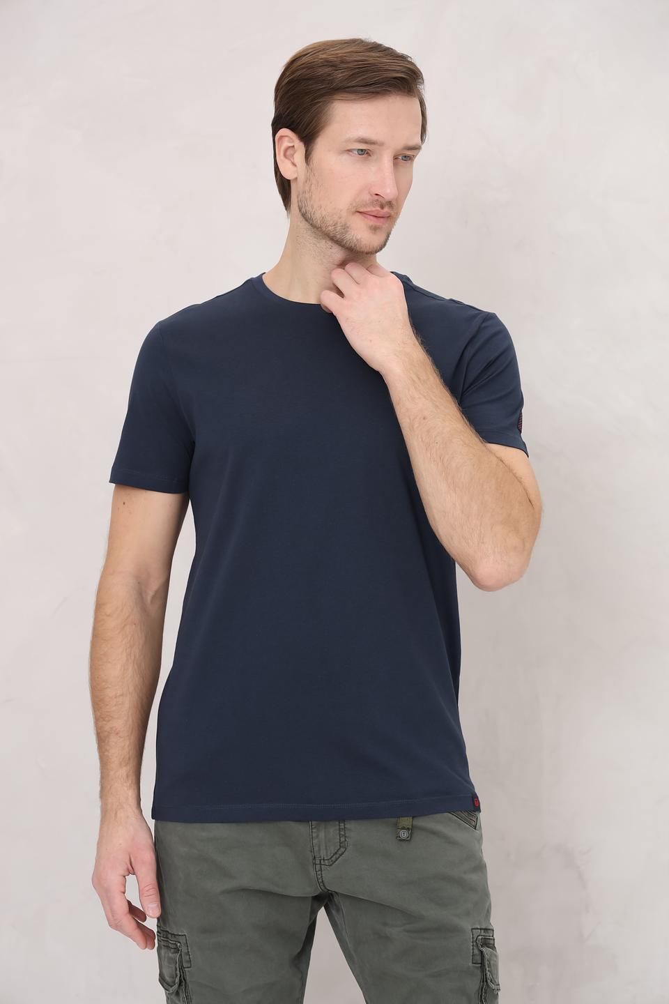 Футболка Time Zone мужская тёмно-синяя