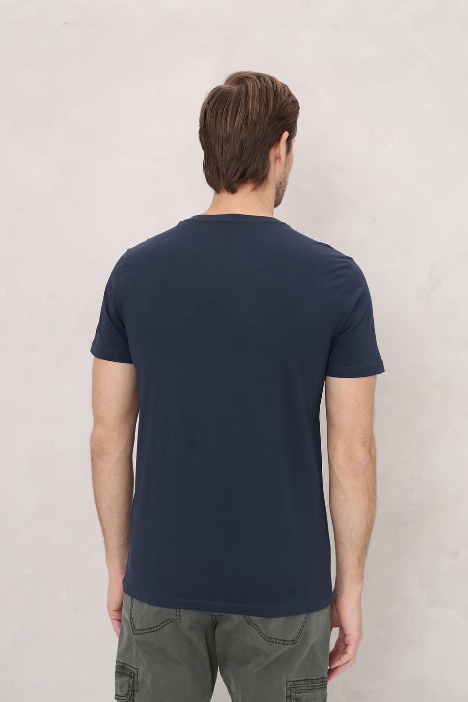 Футболка Time Zone мужская тёмно-синяя