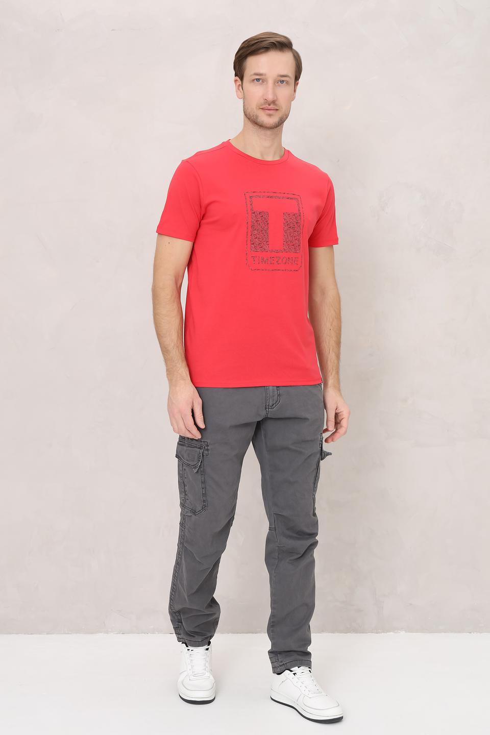 Футболка Time Zone с принтом