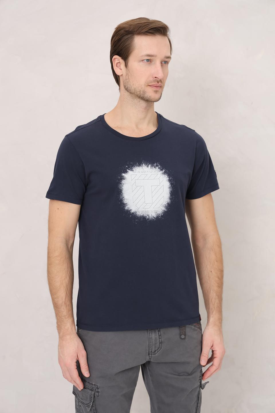 Футболка Time Zone с принтом