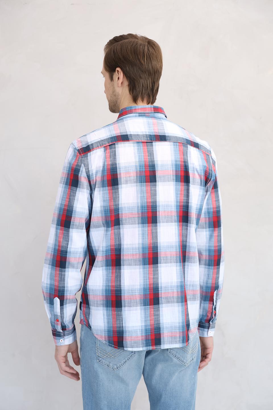 Рубашка Time Zone в клетку