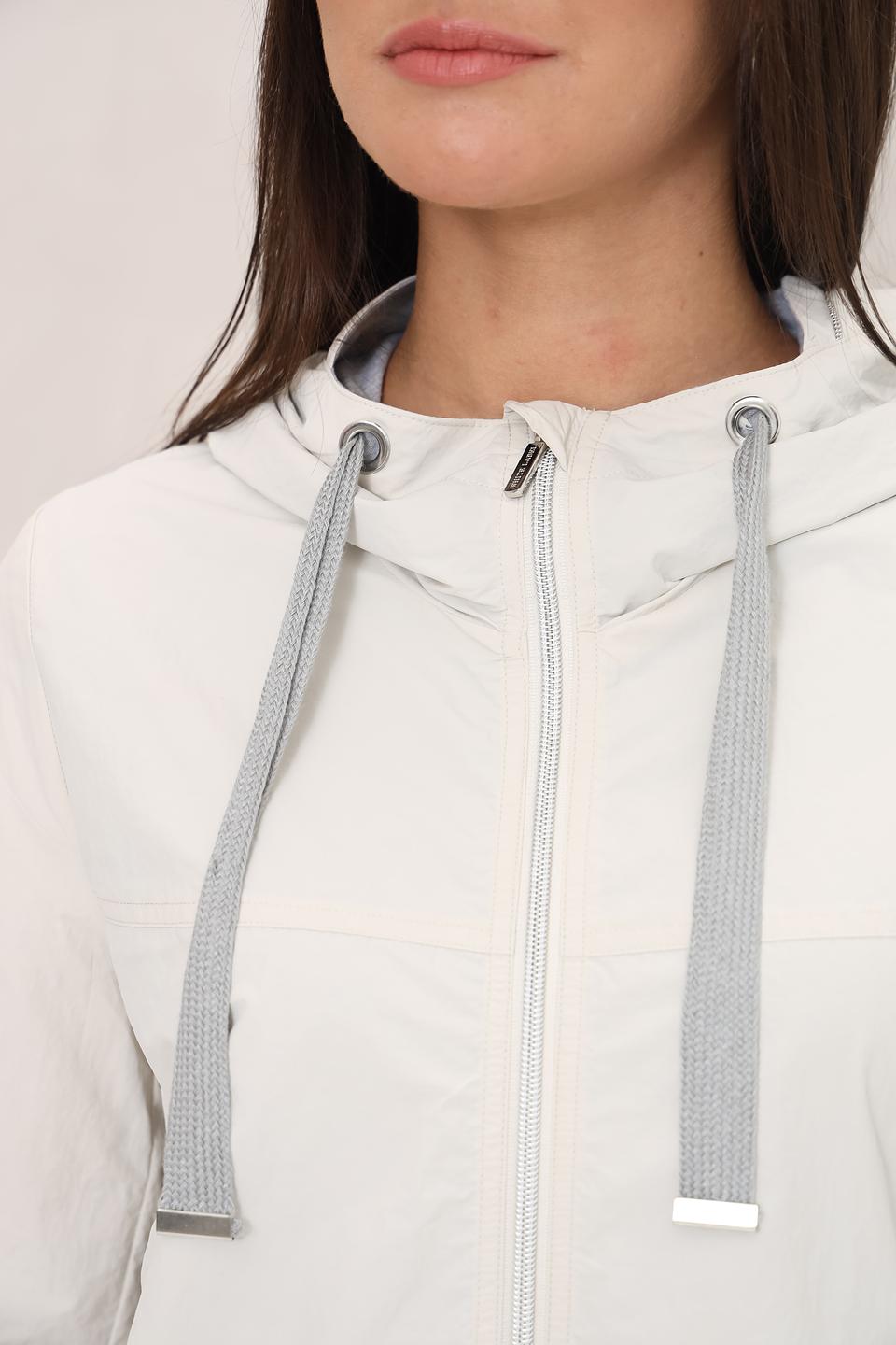 Куртка White Label с капюшоном бежевая