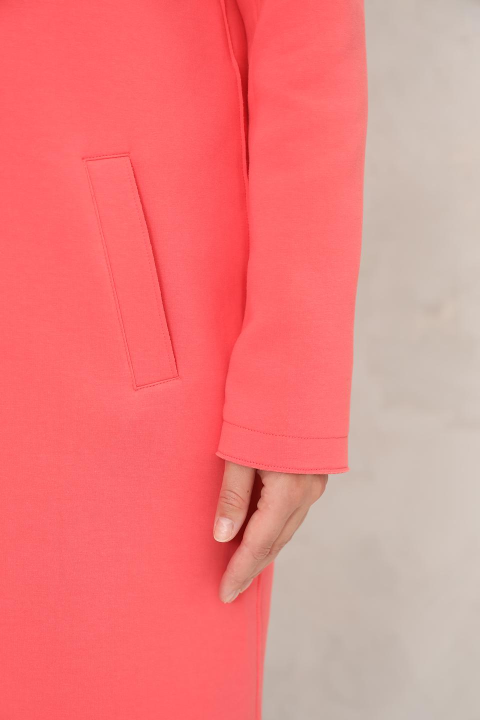 Пальто White Label коралловое