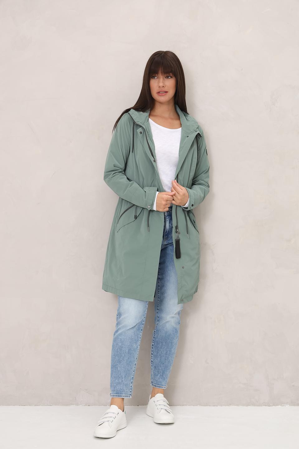 Куртка District женская мятная