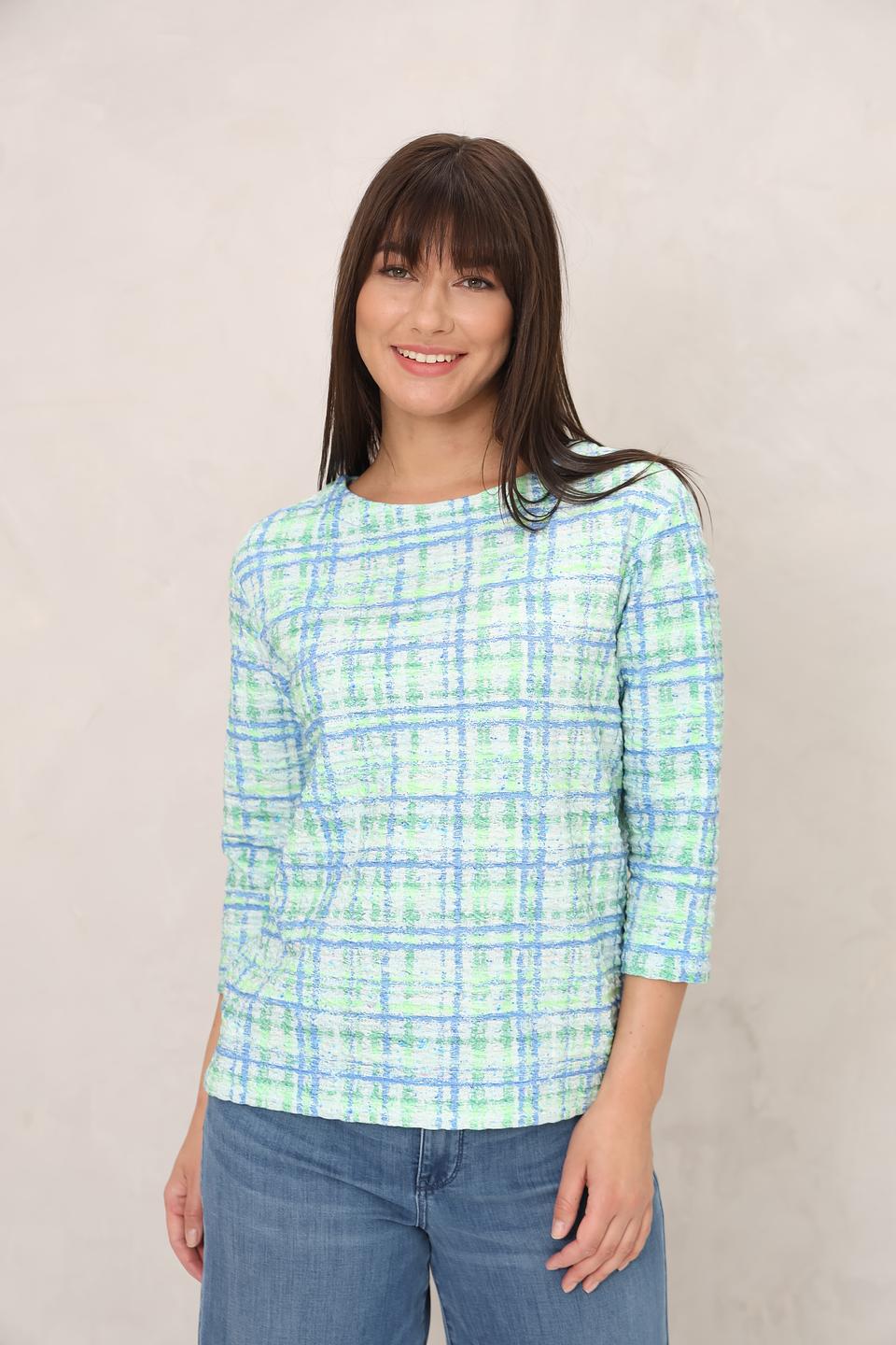 Пуловер Rabe collection в клетку