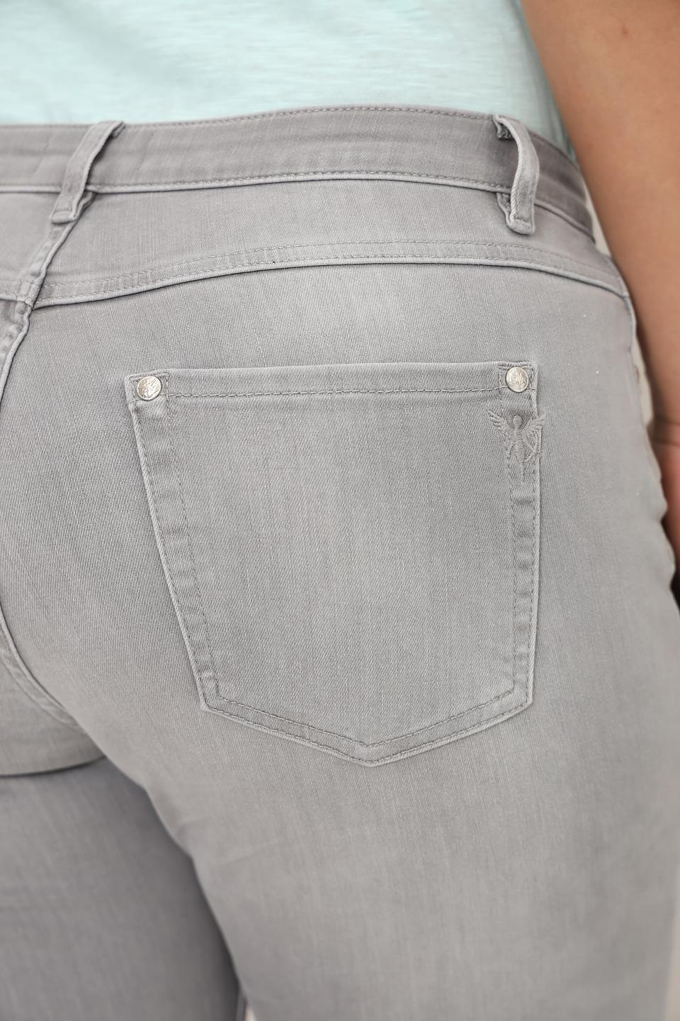 Джинсы Monari серые с декором