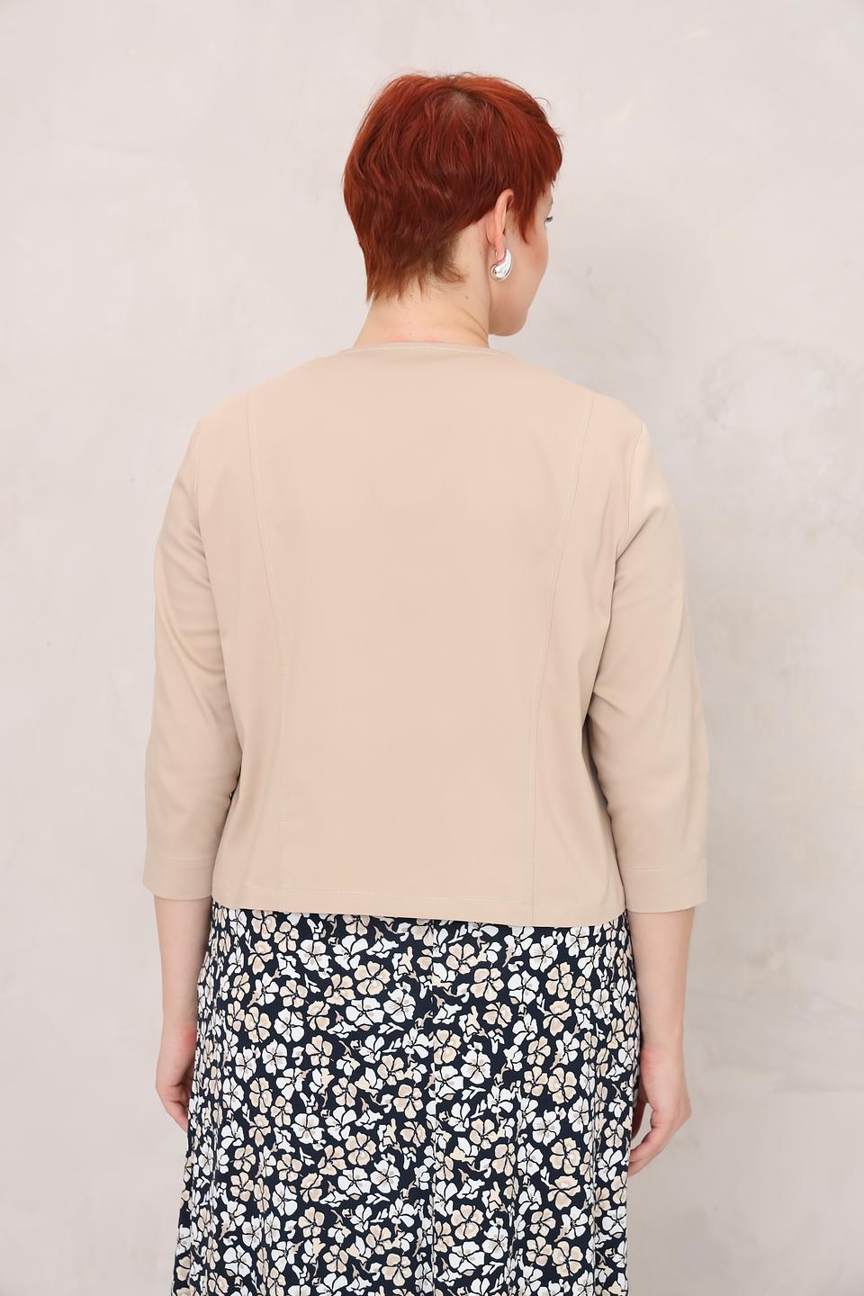 Жакет Frank Walder бежевый