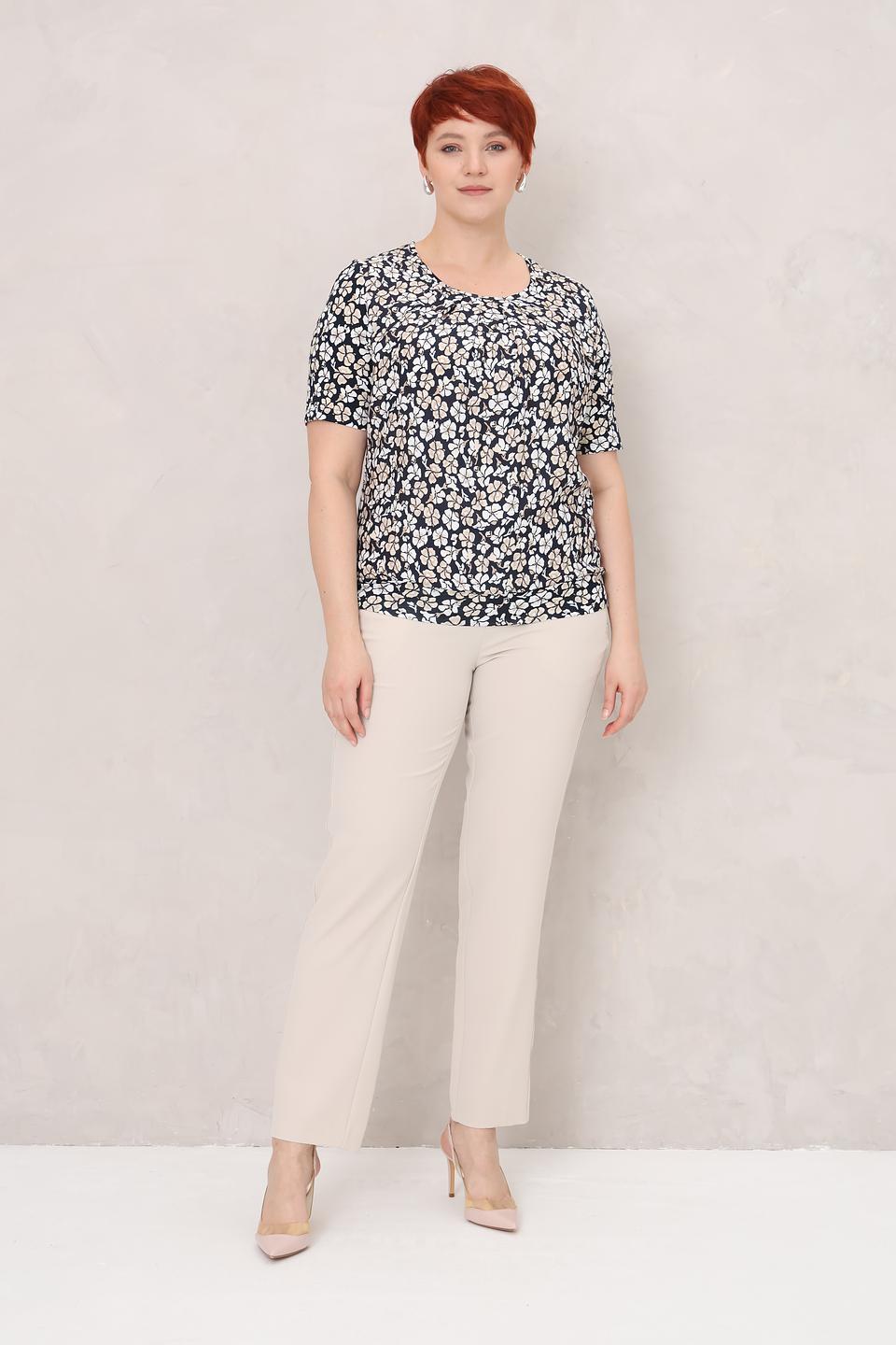 Блуза Frank Walder с цветочным принтом