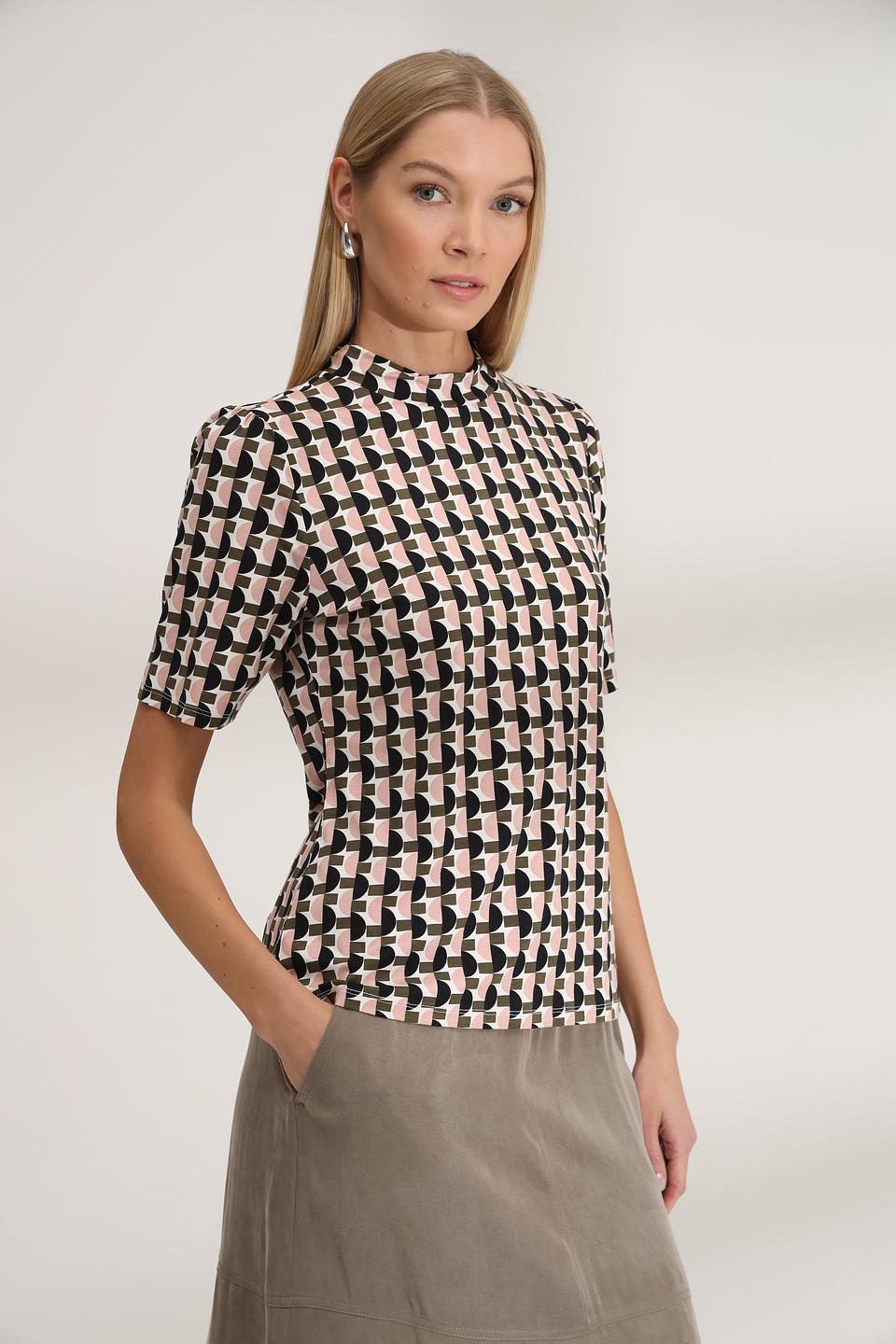 Блуза More and More с геометрическим принтом