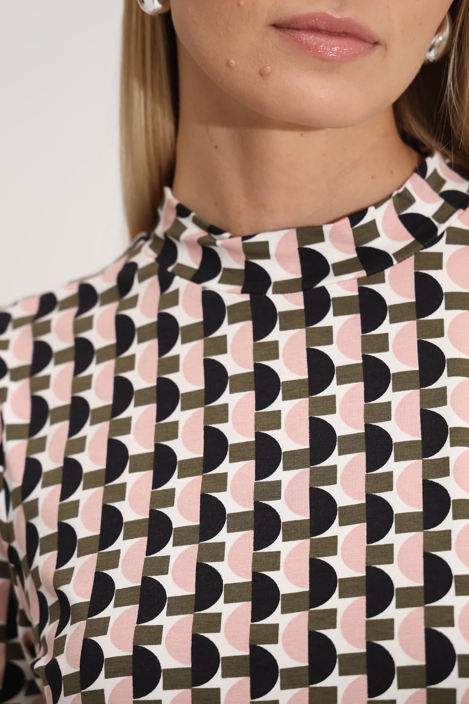 Блуза More and More с геометрическим принтом