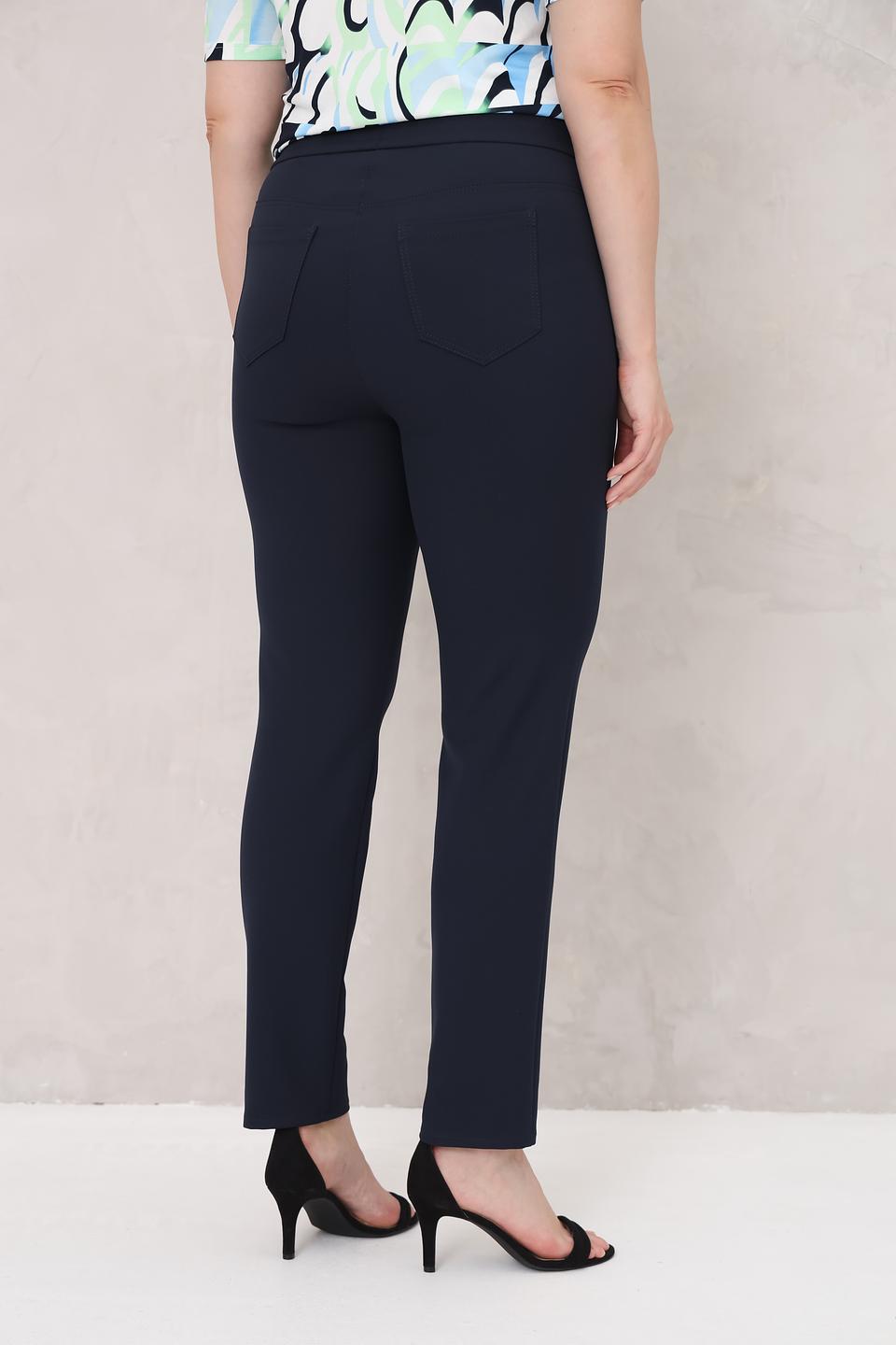 Брюки Frank Walder с завязками темно-синие