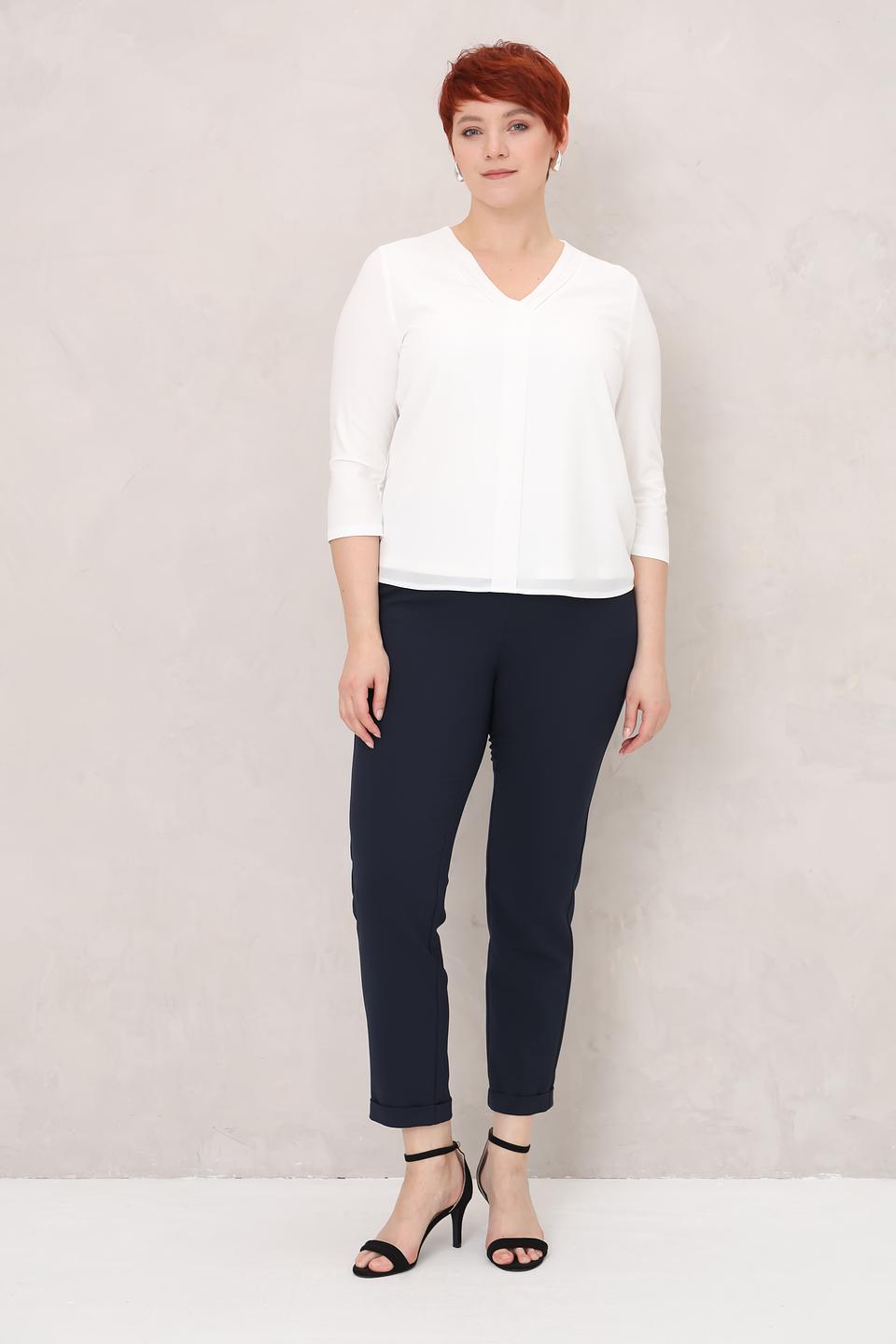 Брюки Frank Walder классические темно-синие