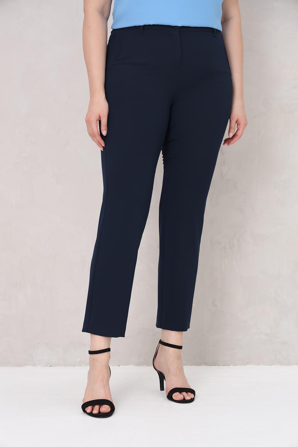 Брюки классические Frank Walder темно-синие