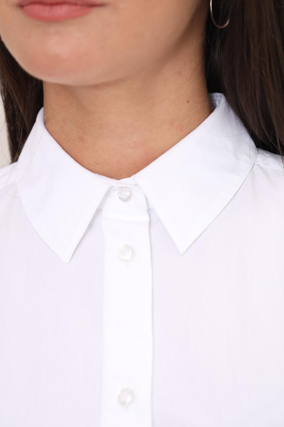 Рубашка Toni collection белая с карманами