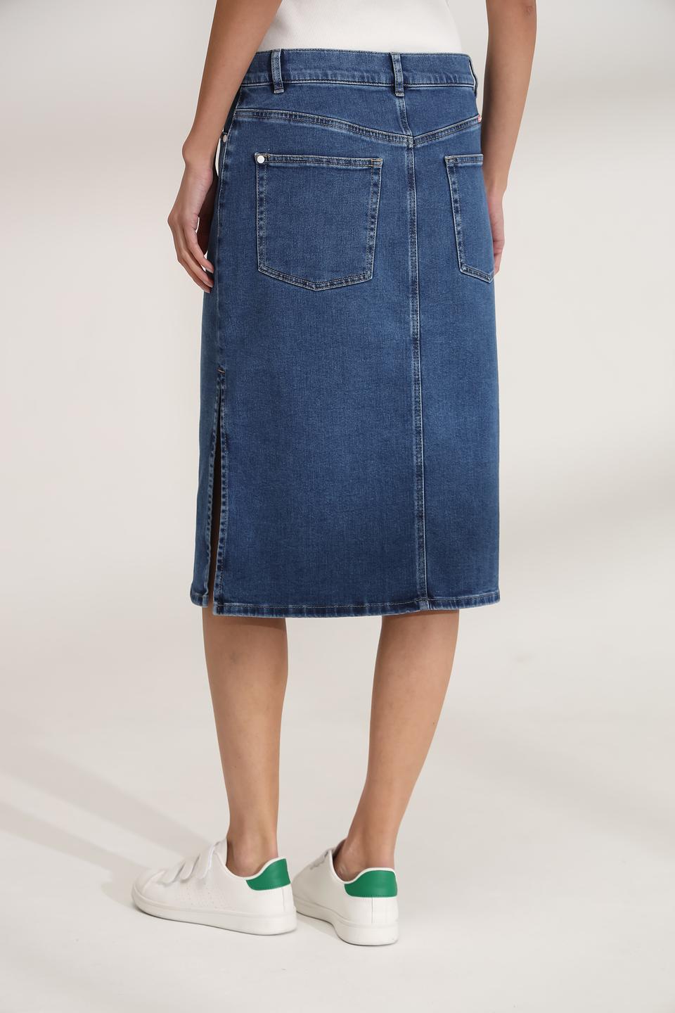 Юбка Gerry Weber деним синяя