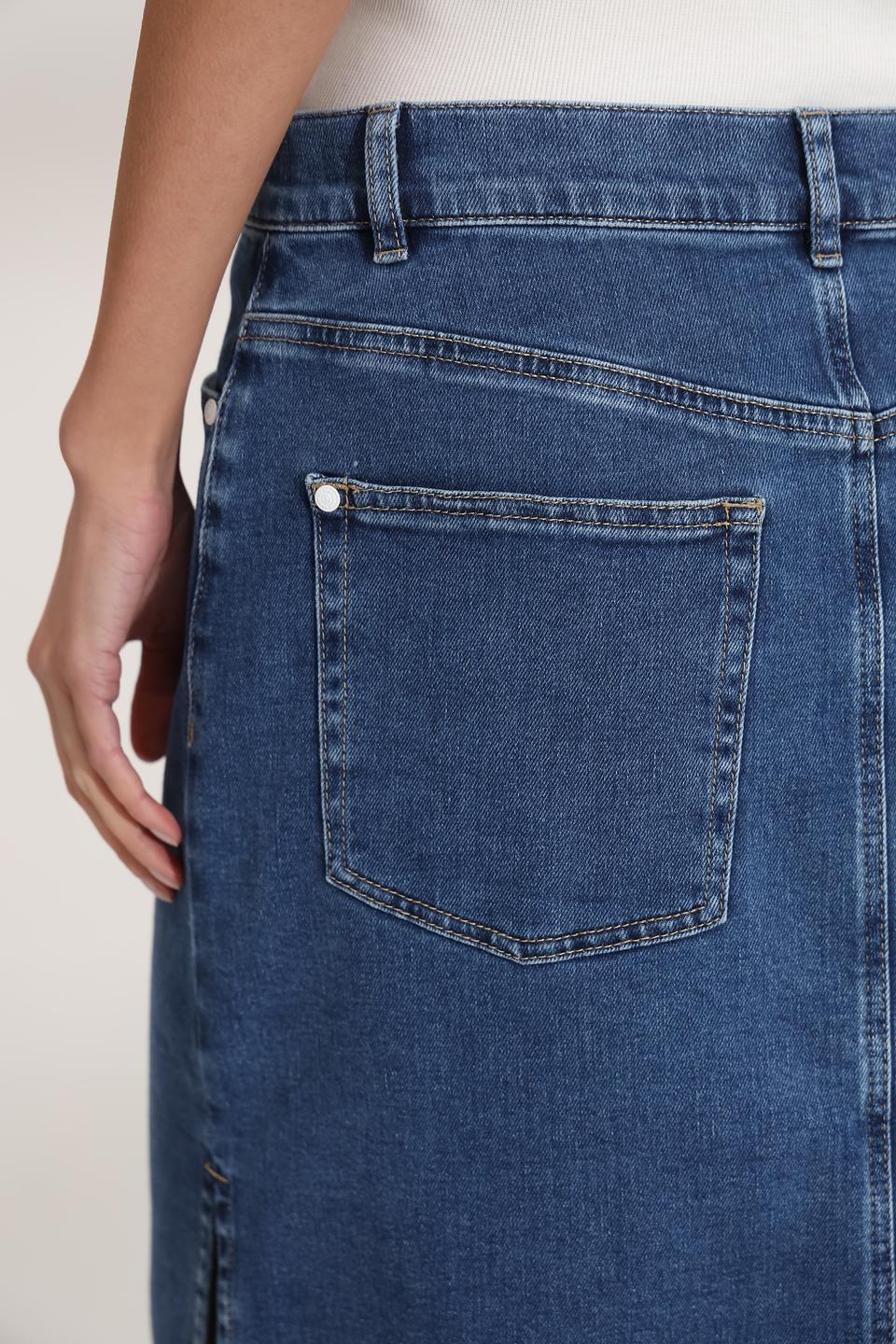 Юбка Gerry Weber деним синяя