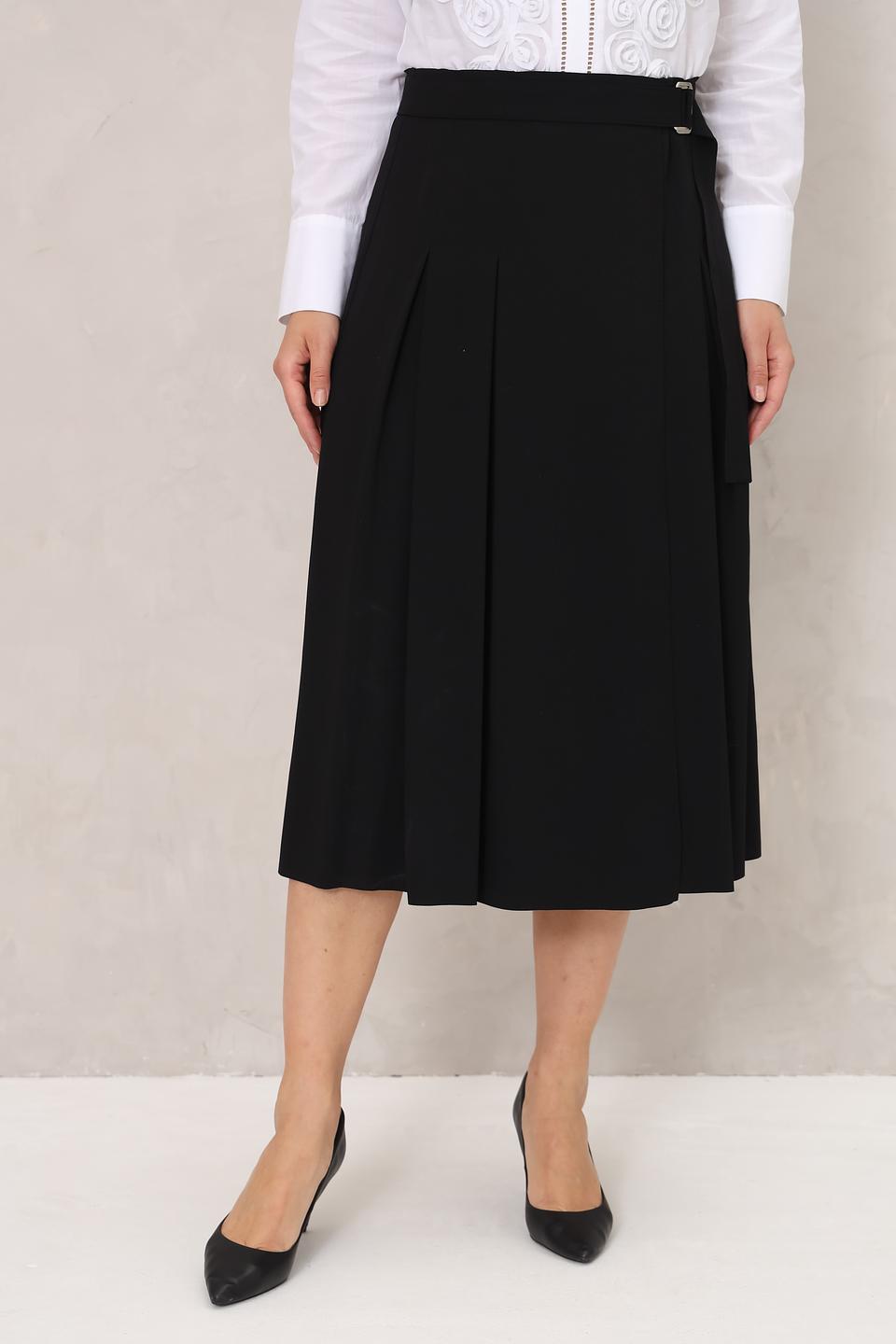 Юбка Gerry Weber чёрная с поясом