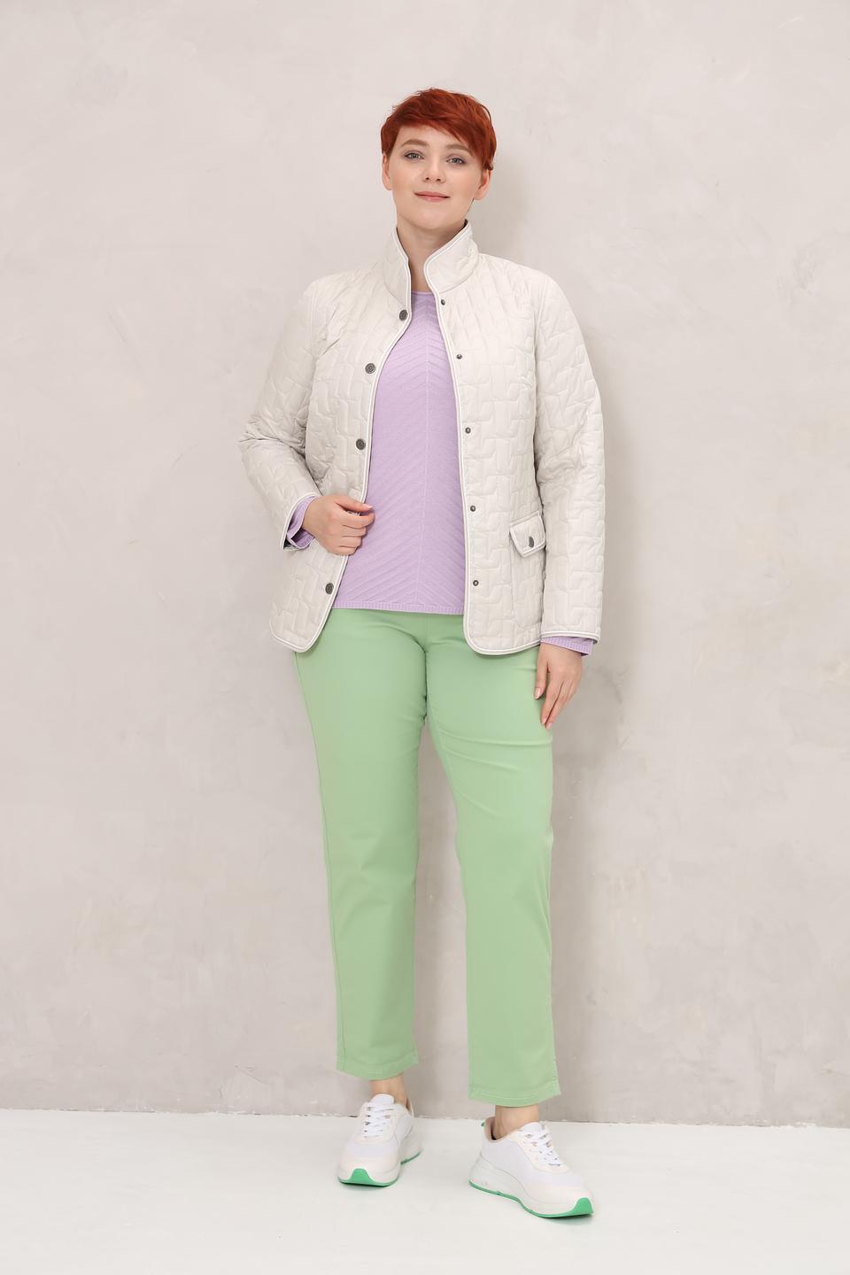 Куртка Lebek стеганая бежевая