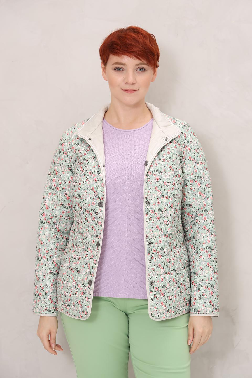 Куртка Lebek стеганая бежевая