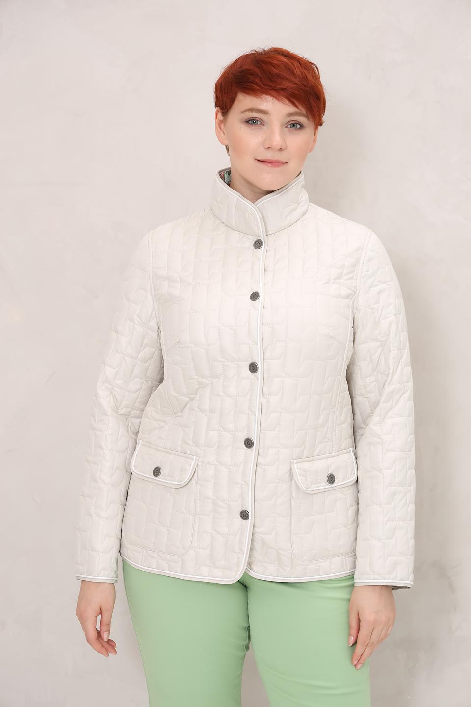 Куртка Lebek стеганая бежевая