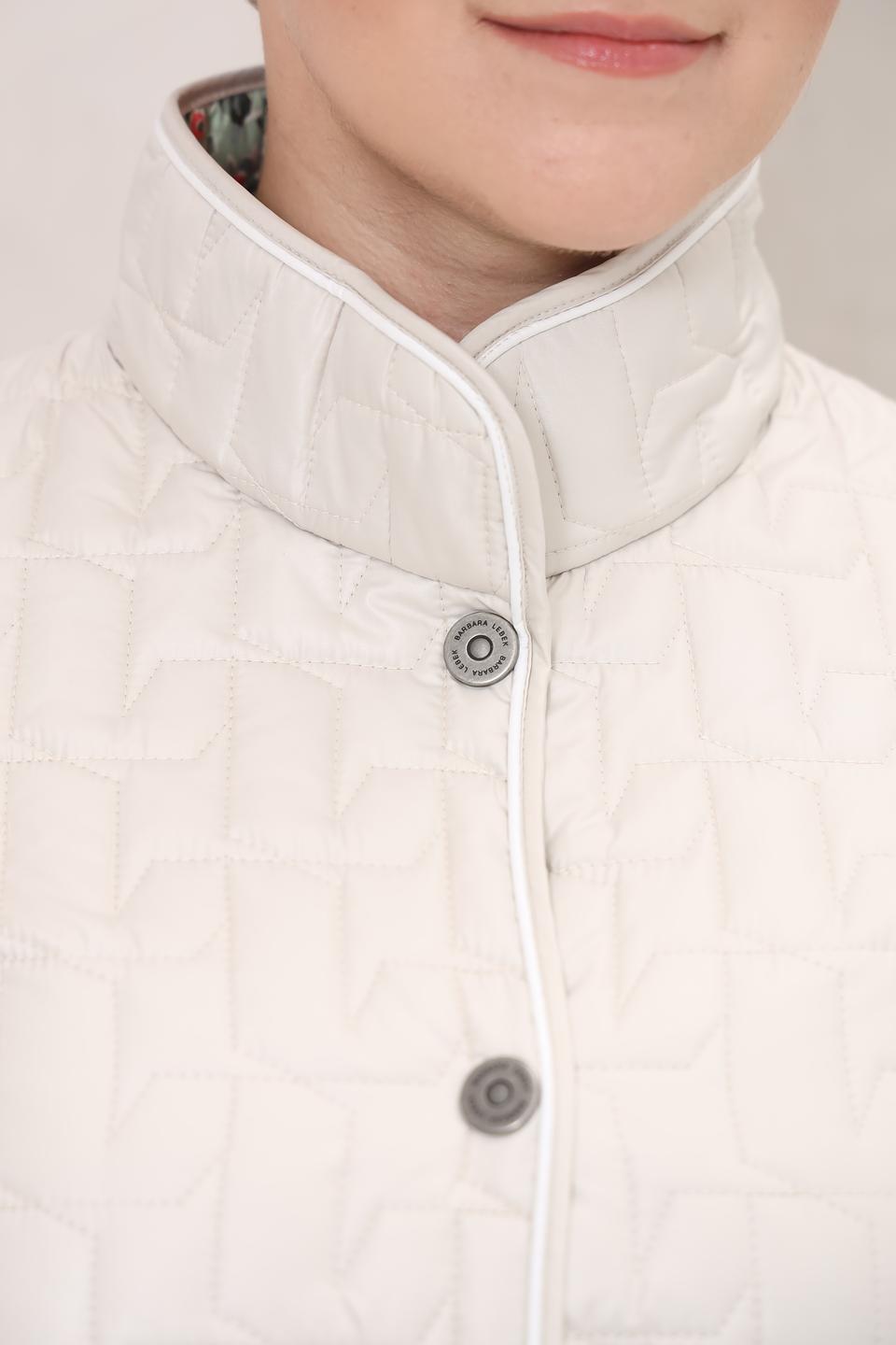 Куртка Lebek стеганая бежевая