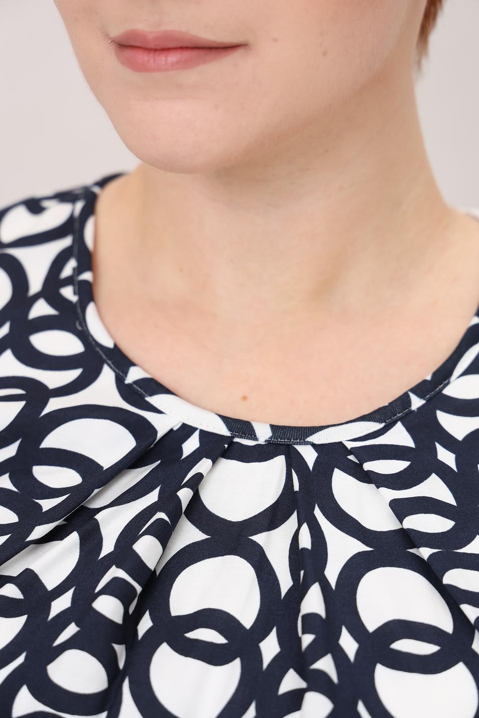 Блуза Frank Walder с принтом