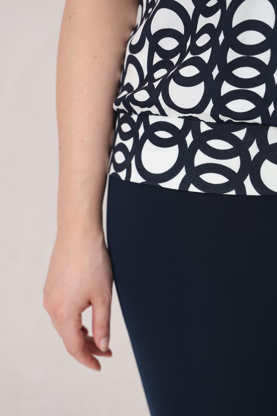 Блуза Frank Walder с принтом