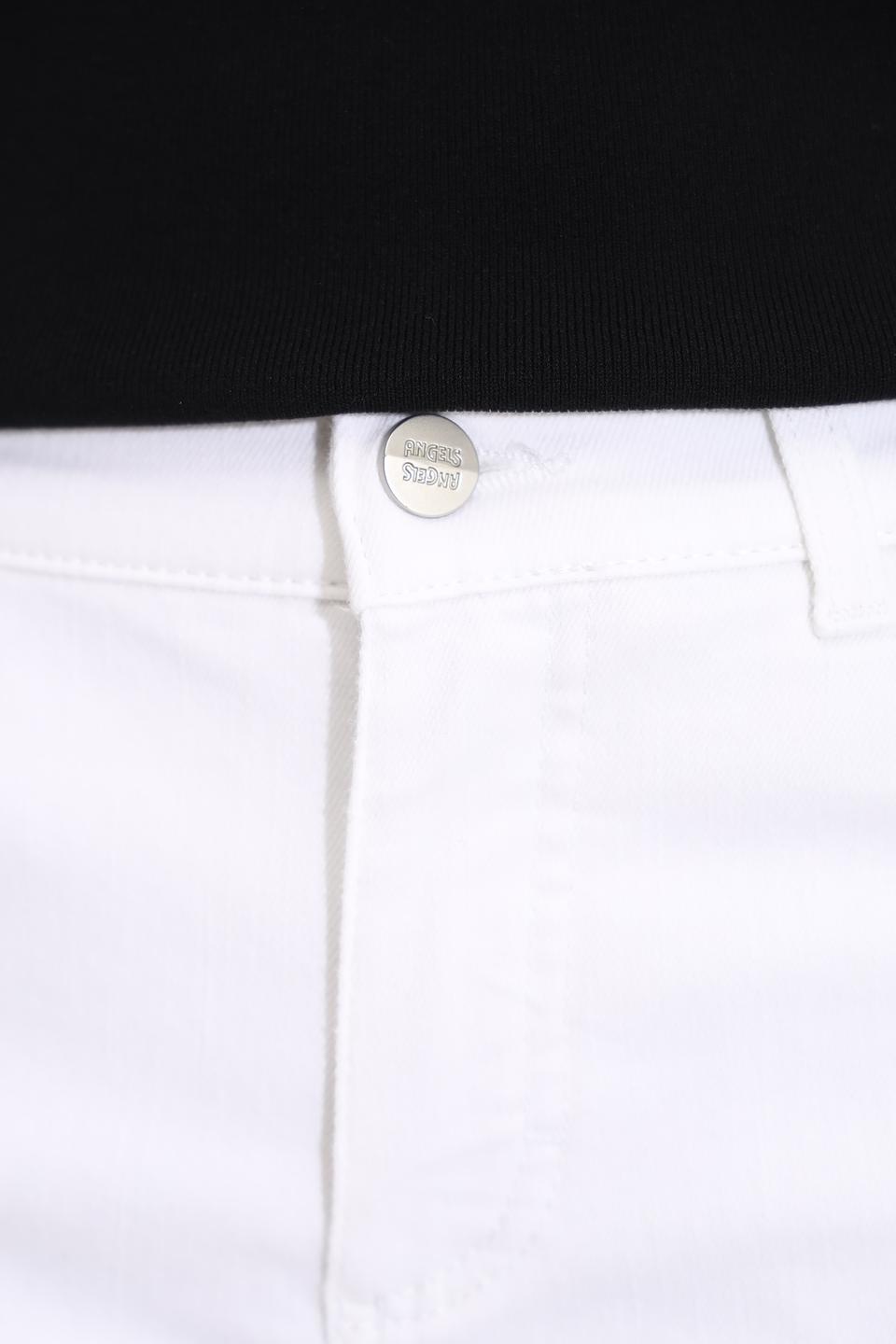 Джинсы Angels с разрезом белые