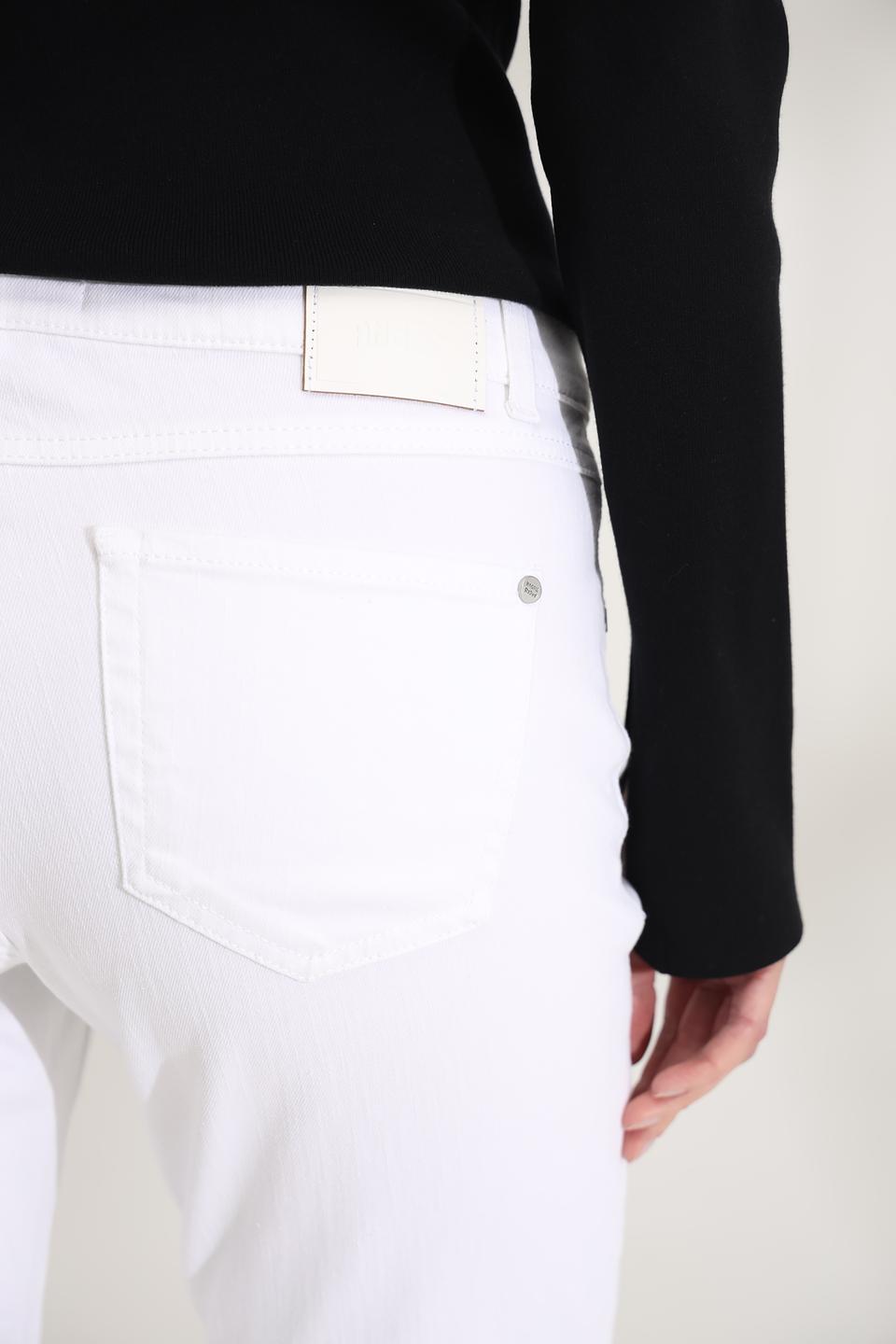 Джинсы Angels с разрезом белые