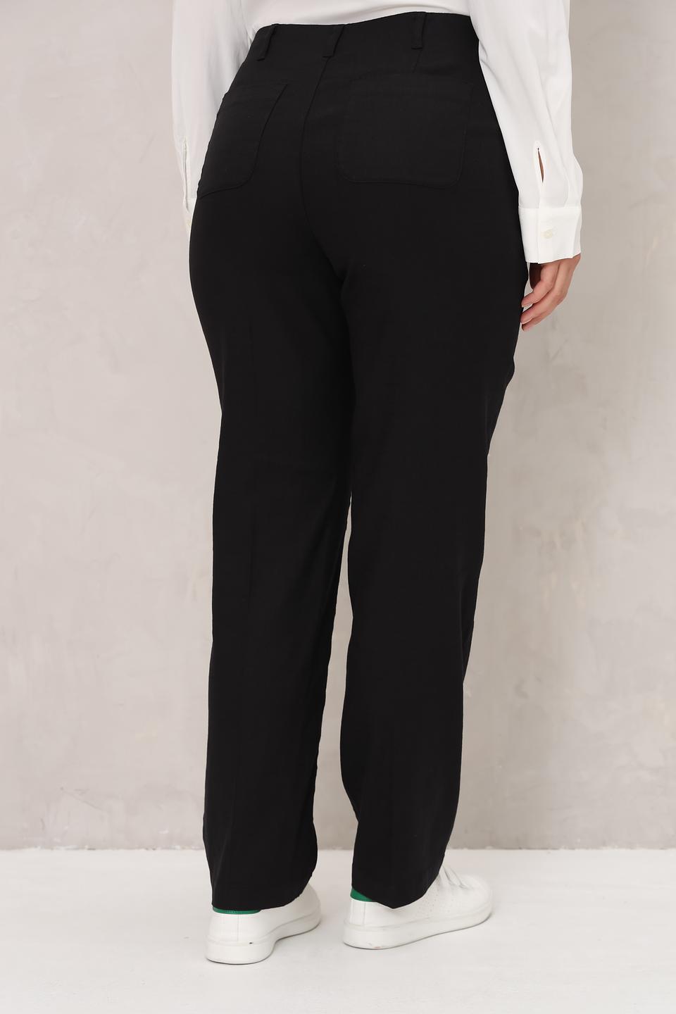 Брюки NYDJ чёрные прямые