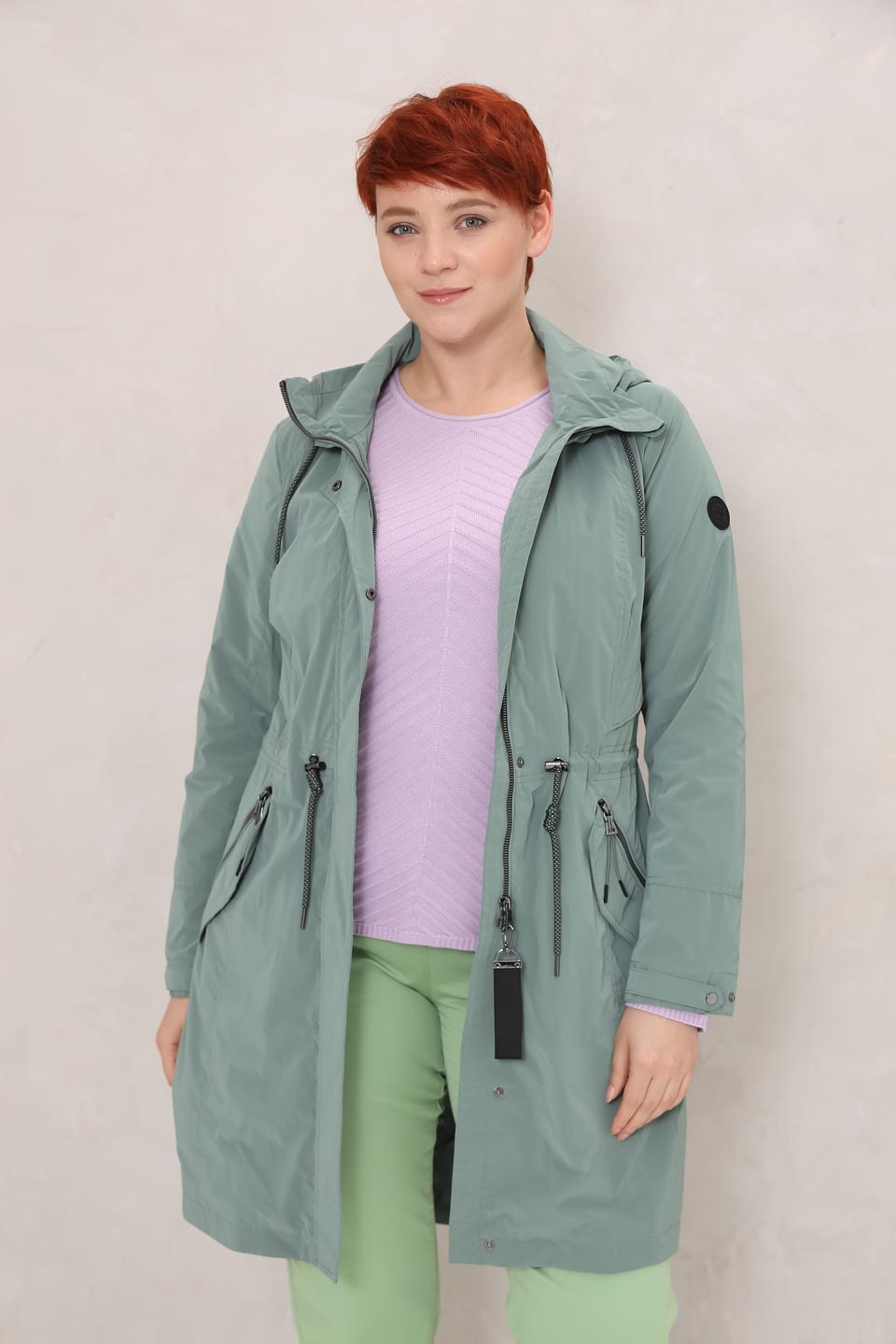 Куртка District женская мятная
