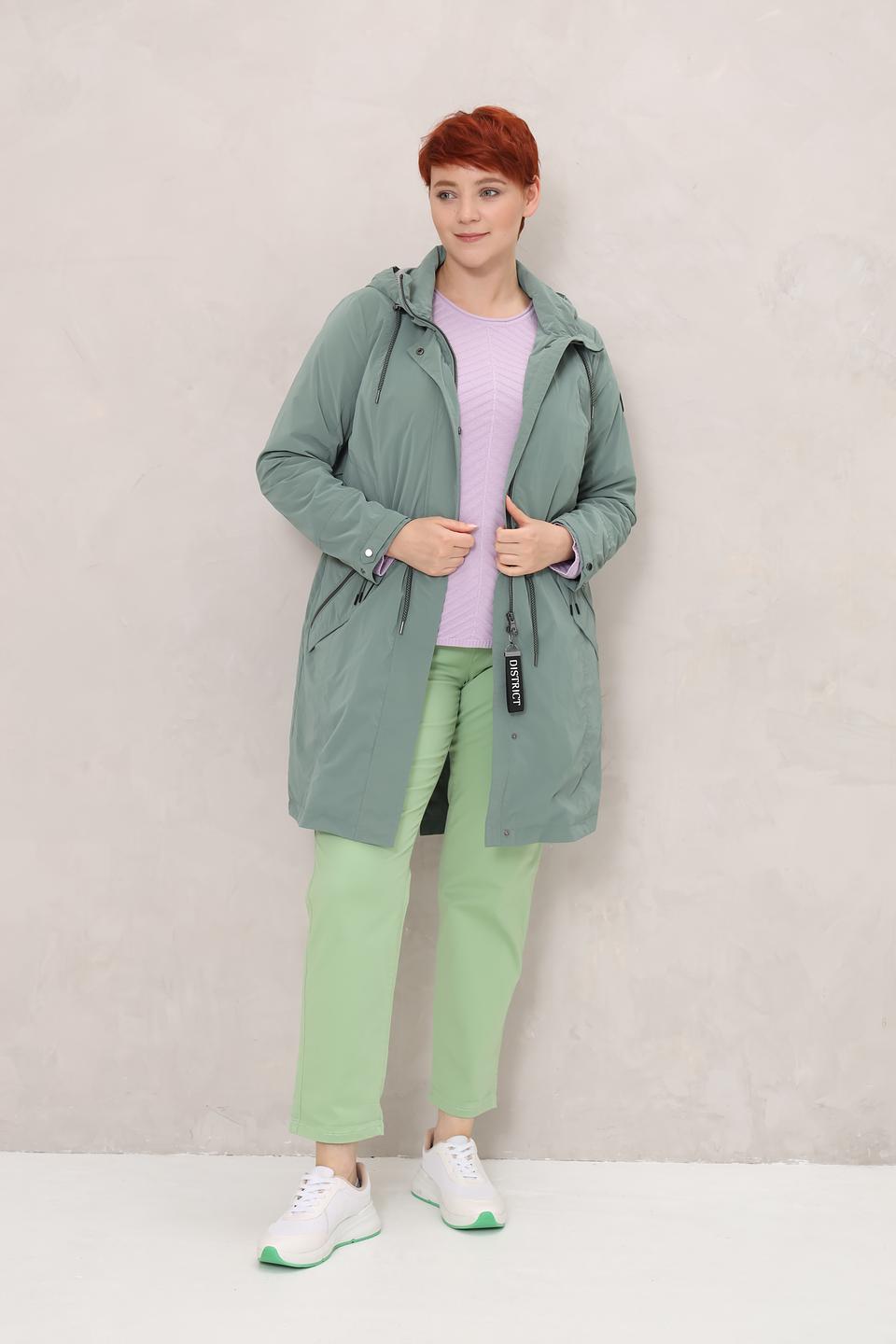 Куртка District женская мятная