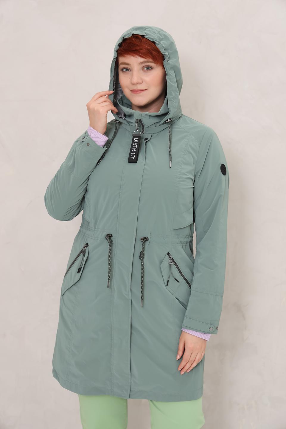 Куртка District женская мятная