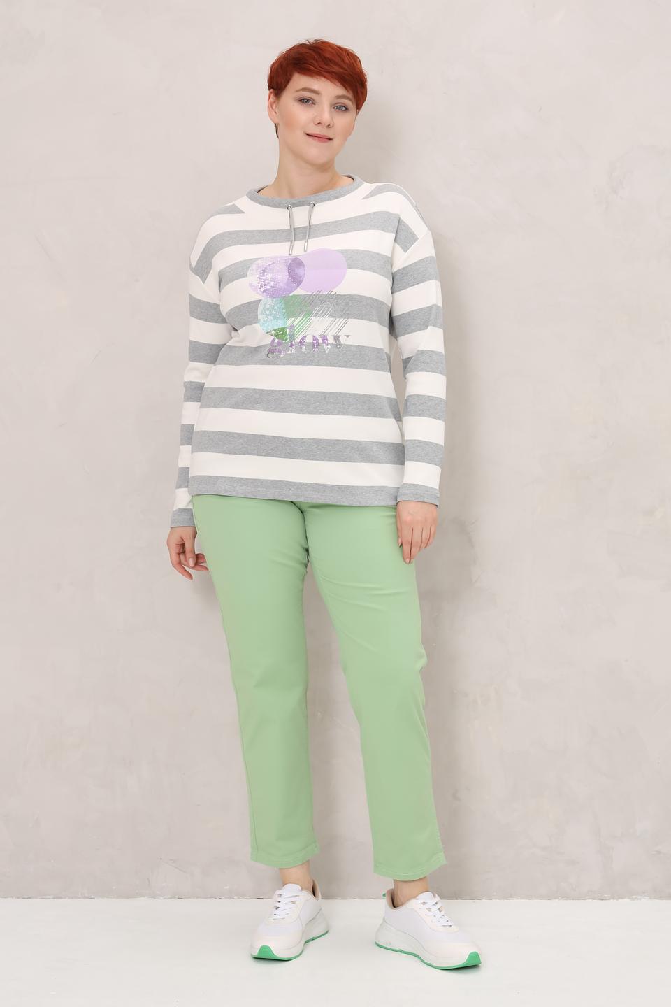 Пуловер Olsen в полоску