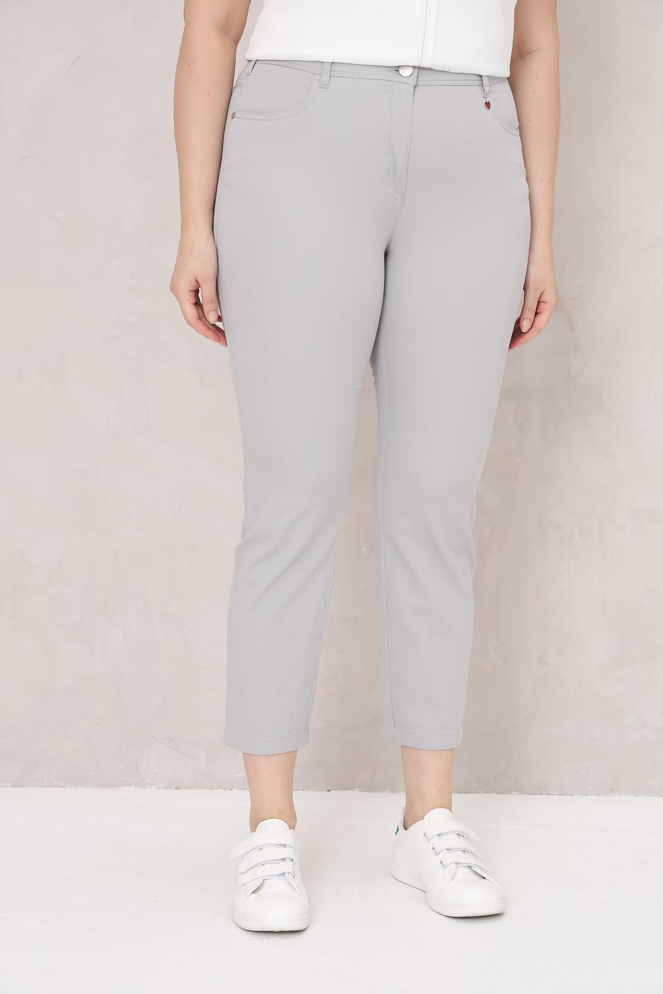 Брюки Relaxed by Toni серые