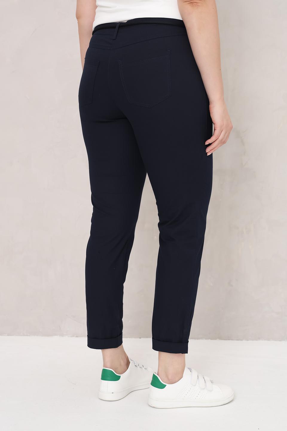 Брюки Relaxed by Toni темно-синие