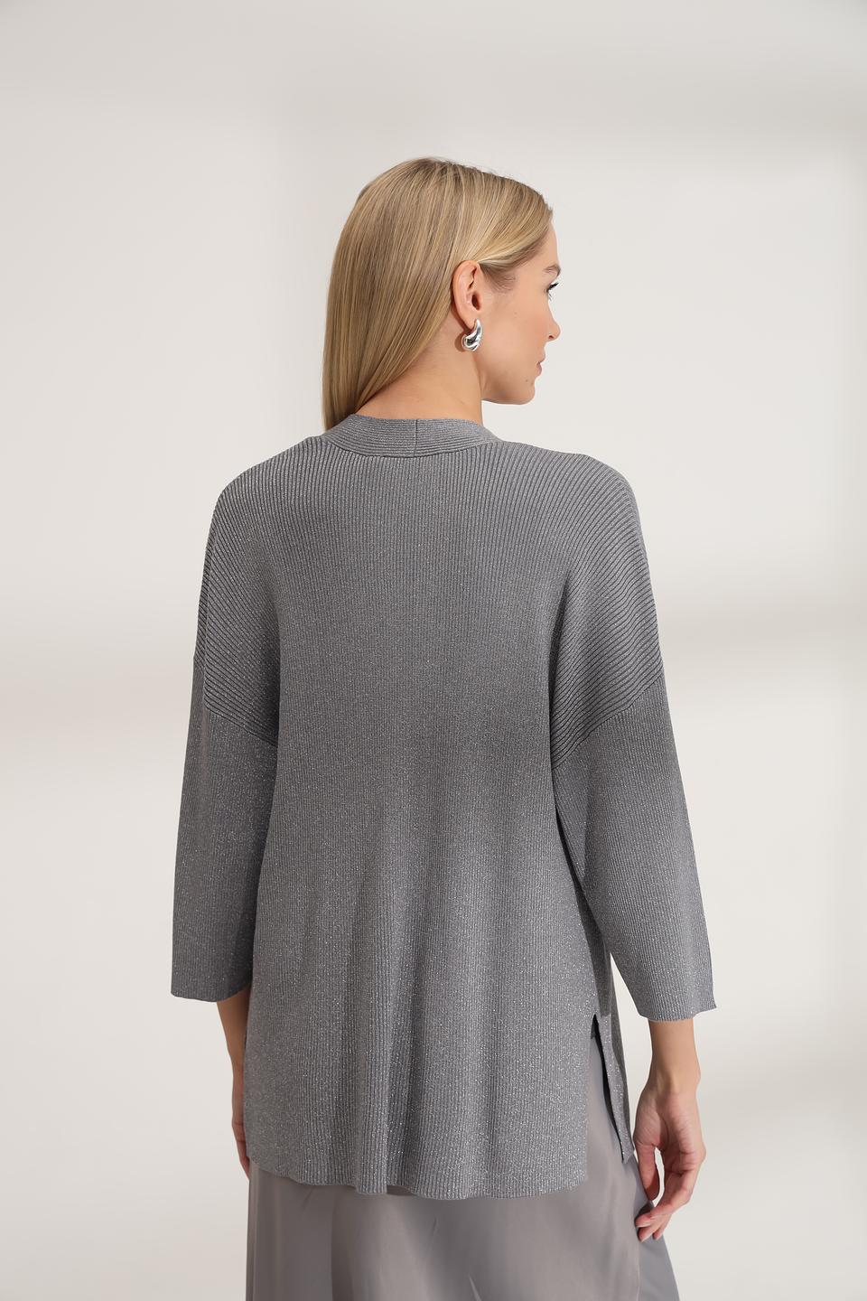 Жакет Taifun с металлизированной нитью