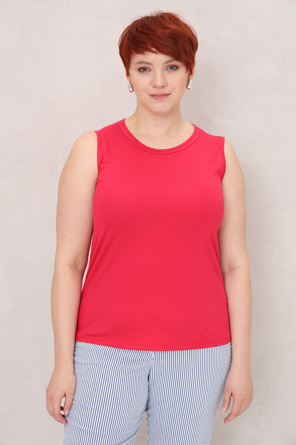 Топ Frank Walder малиновый