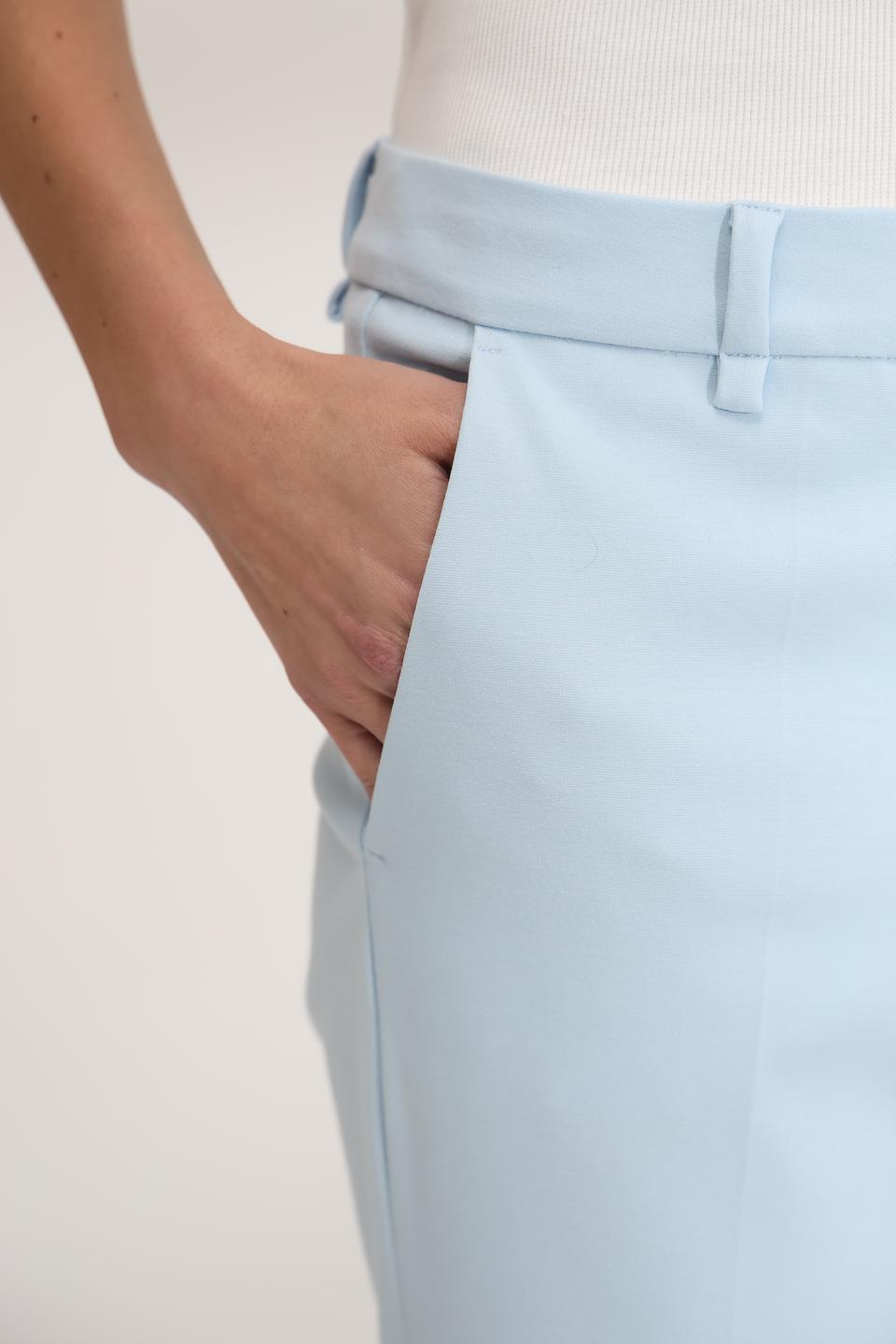 Брюки классические Luisa Cerano голубые